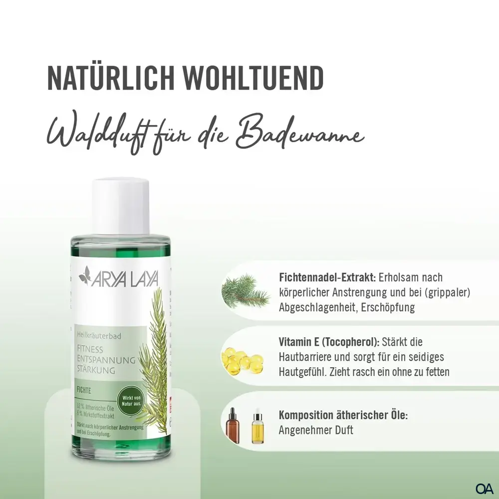 ARYA LAYA Heilkräuterbad Fichte - Stärkung