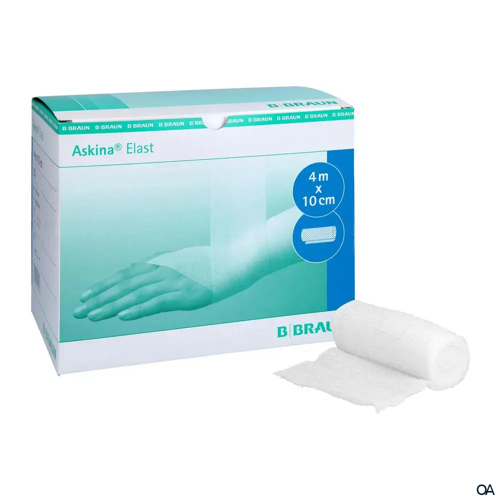 Askina® Elast Elastische Fixierbinde, 10 cm x 4 m