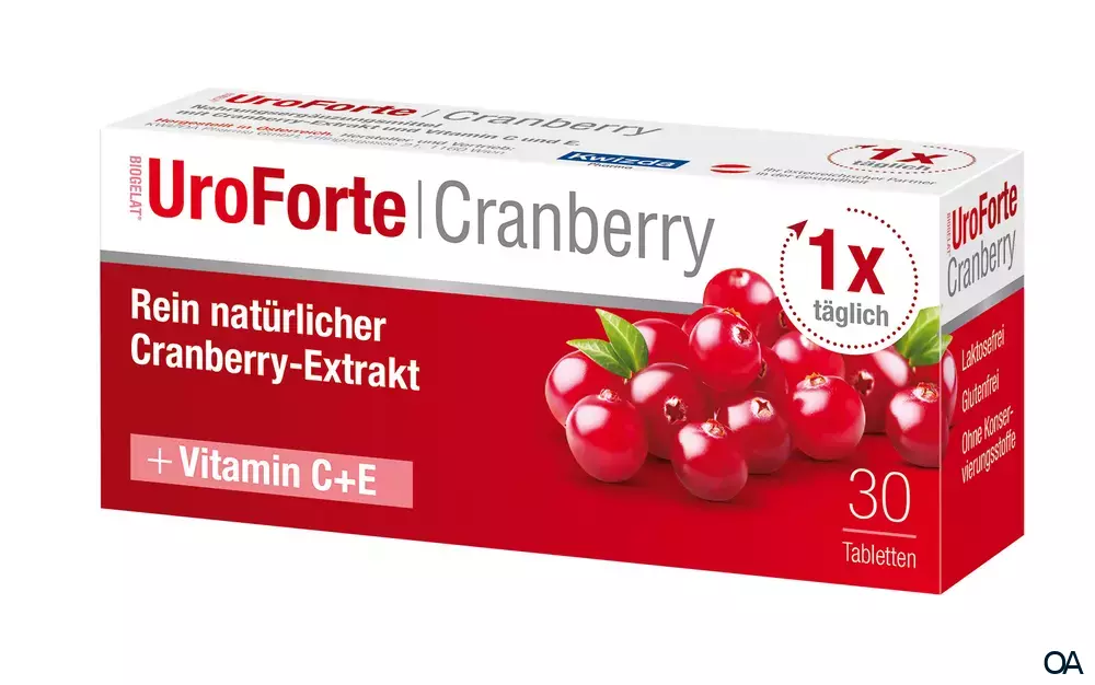 BIOGELAT® Cranberry UroForte Filmtabletten BIOGELAT® Cranberry UroForte Filmtabletten