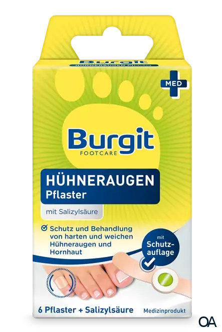 Burgit Footcare Hühneraugen Pflaster Burgit Footcare Hühneraugen Pflaster
