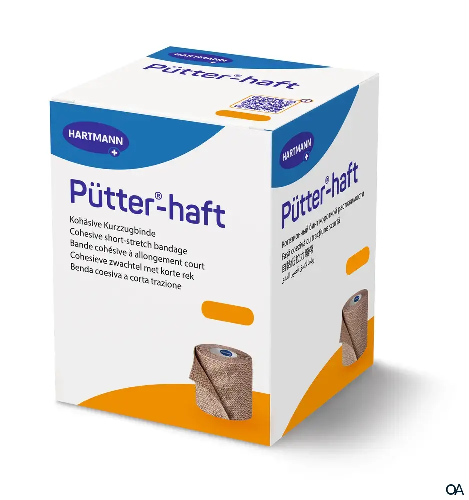 Pütter®-haft kohäsive Kurzzugbinde 6 cm x 5 m