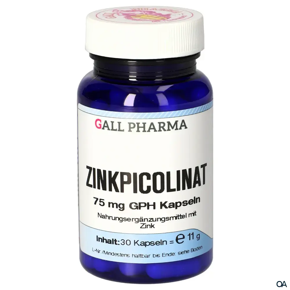 Gall Pharma Zinkpicolinat 75 mg Kapseln