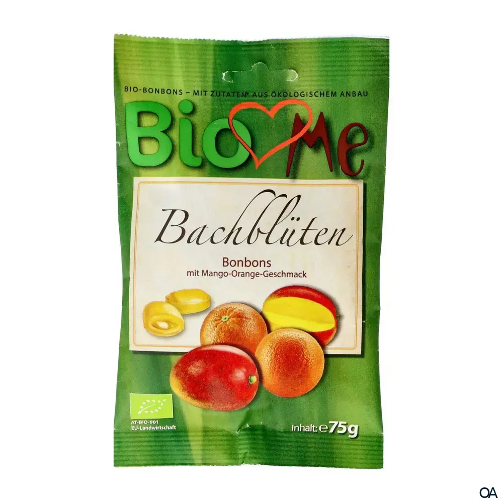 BIO loves Me Bachblüten Mango-Orange Bio-Bonbons BIO loves Me Bachblüten Mango-Orange Bio-Bonbons