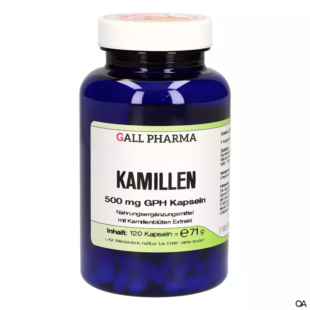 Gall Pharma Kamille 500 mg Kapseln