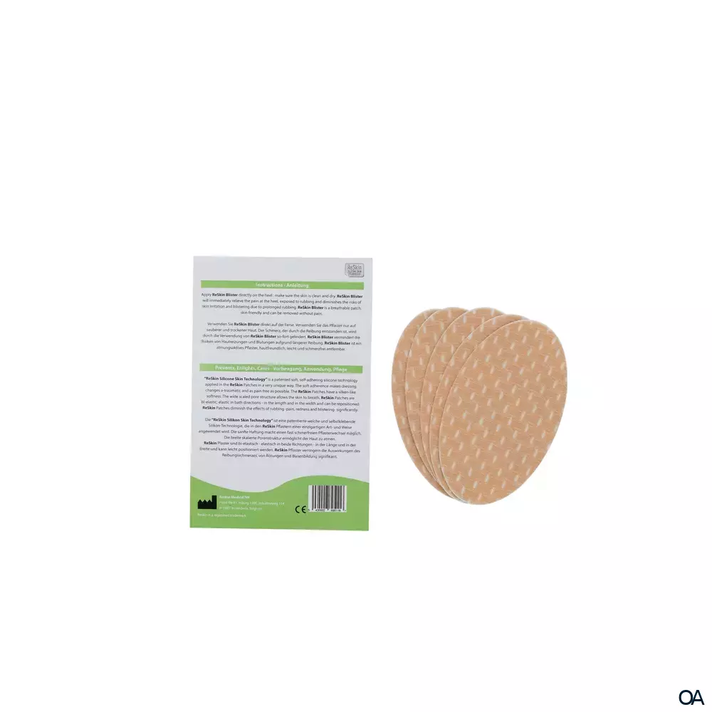 ReSkin® MED Blister Silikonpflaster Hautfarben