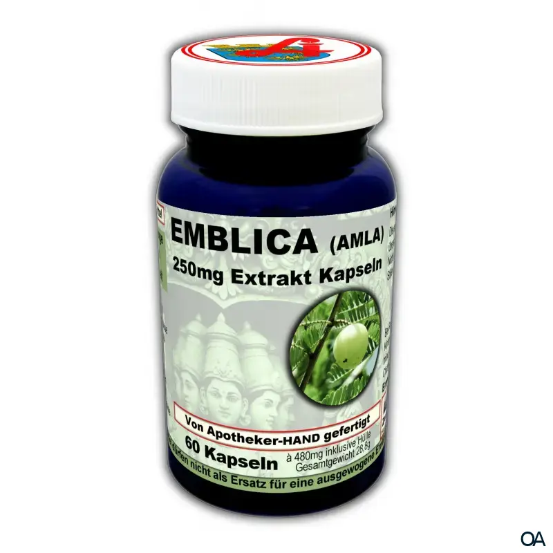 Emblica 250 mg Extrakt Kapseln Emblica 250 mg Extrakt Kapseln