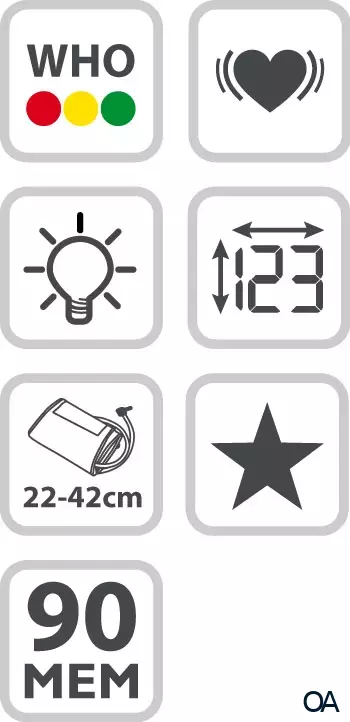 Wellion® WAVE plus Blutdruckmessgerät Oberarm Wellion® WAVE plus Blutdruckmessgerät Oberarm