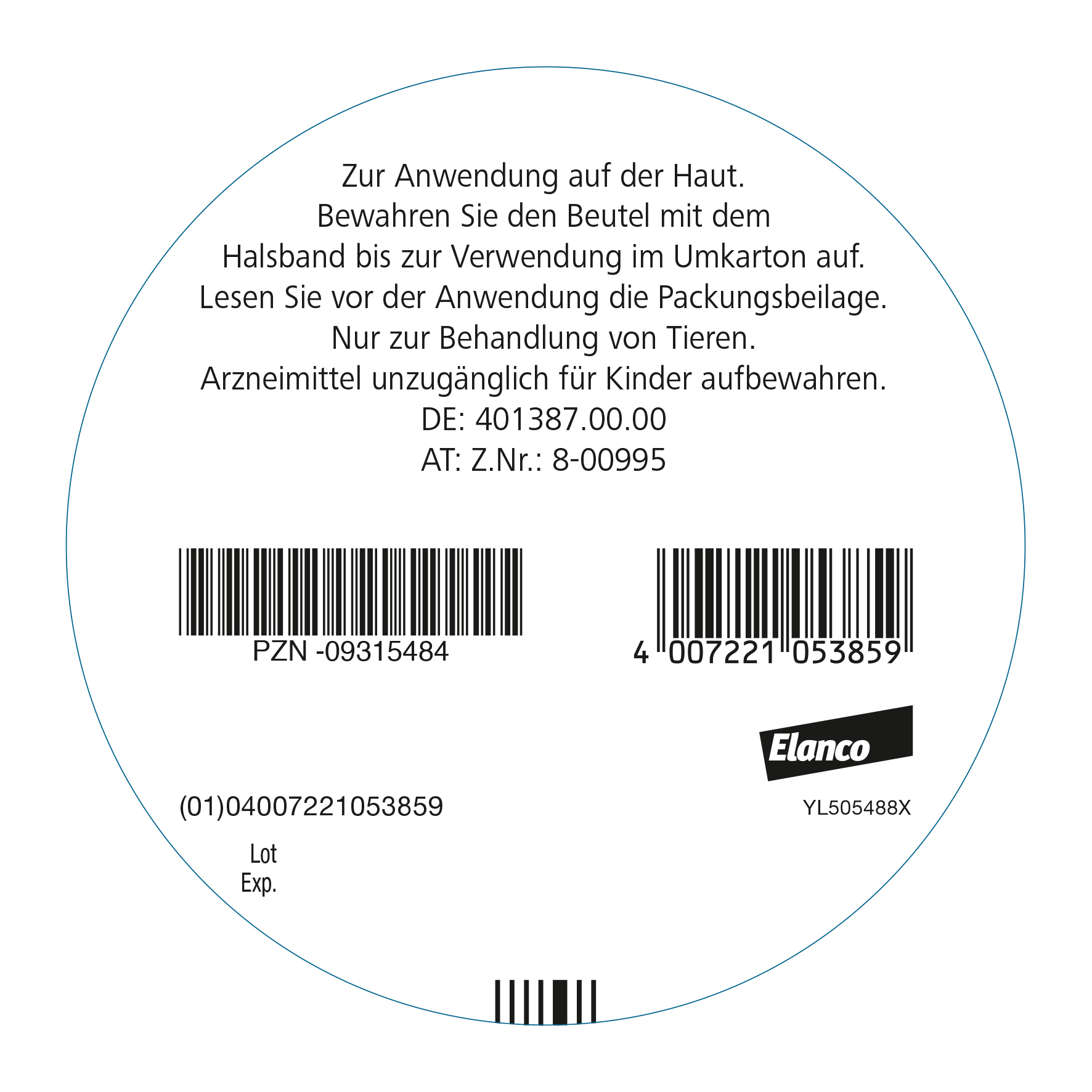 Seresto Halsband für Katzen gegen Zecken und Flöhe