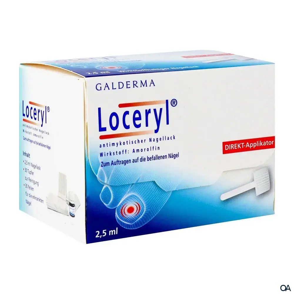 Loceryl® antimykotischer Nagellack mit Applikator Loceryl® antimykotischer Nagellack mit Applikator