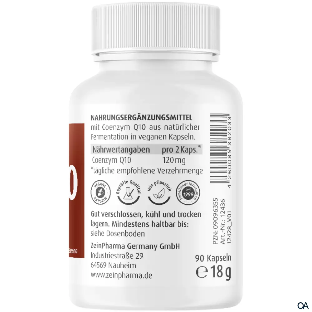 ZeinPharma Coenzym Q10 60 mg Kapseln