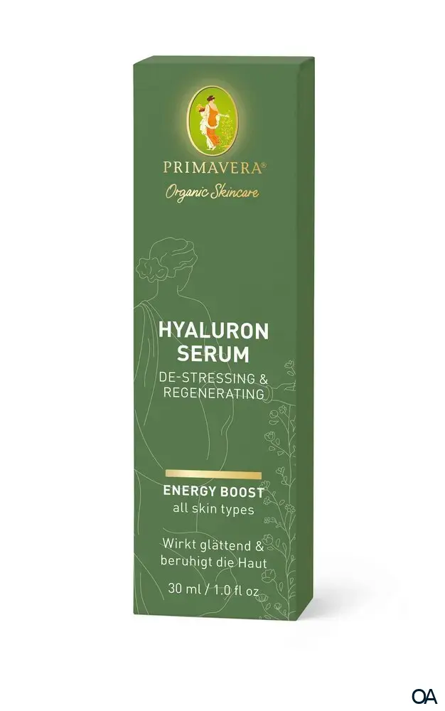 Primavera Energy Boost Hyaluron Serum - De-Stressing & Regenerating