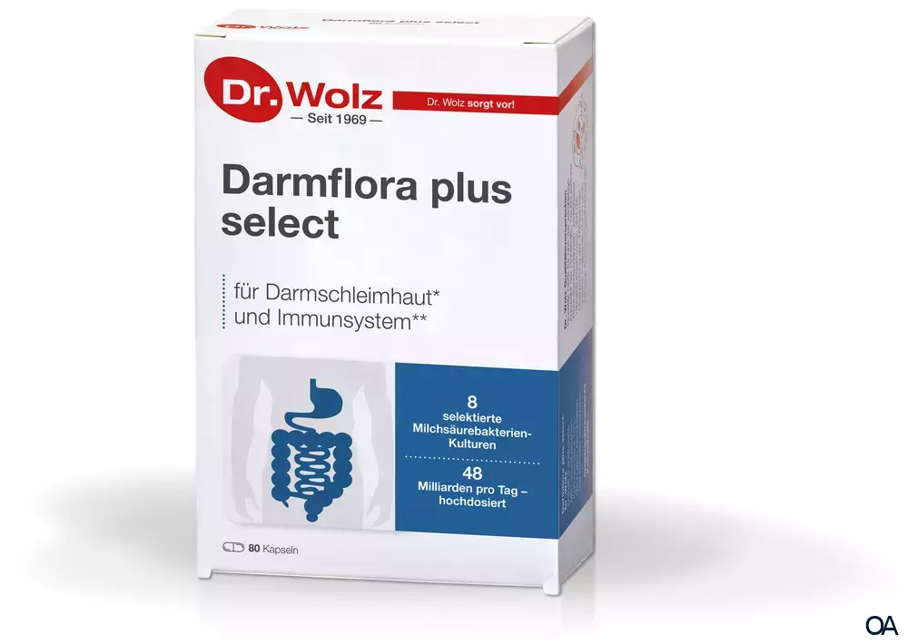 Dr. Wolz Darmflora plus® select Kapseln Dr. Wolz Darmflora plus® select Kapseln