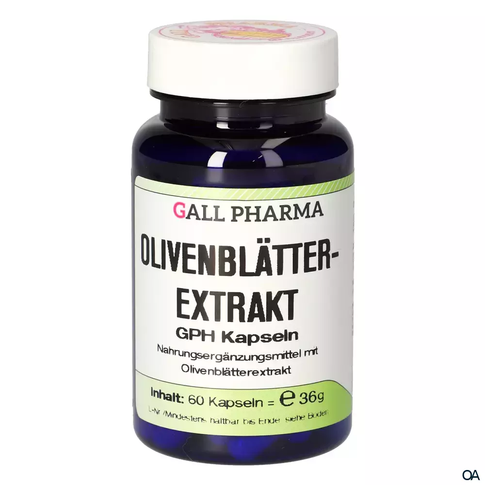 Gall Pharma Olivenblätterextrakt Kapseln Gall Pharma Olivenblätterextrakt Kapseln