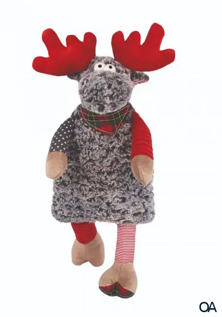 Sänger Wärmflasche Plüschtier Elch Rudolph - 0,8L