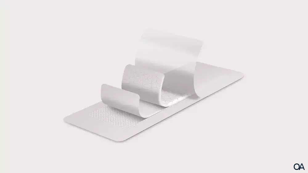 Mepilex® Border Post-Op Komplettverband 9 x 10 cm