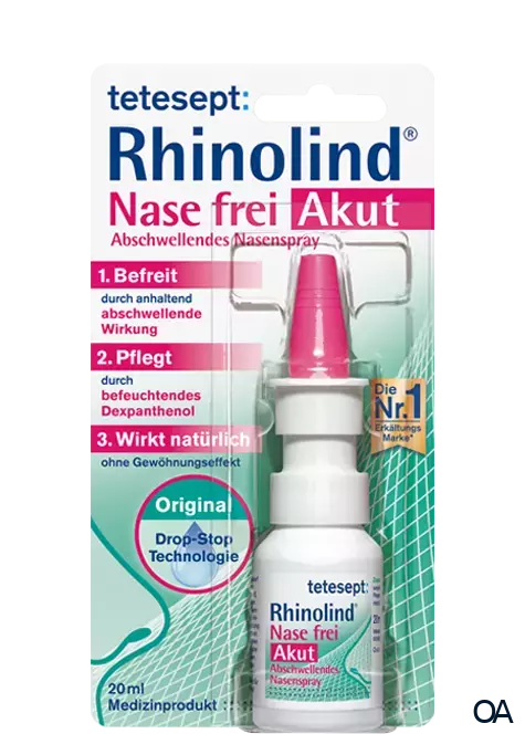 tetesept Rhinolind® Nase Frei Akut Nasenspray tetesept Rhinolind® Nase Frei Akut Nasenspray