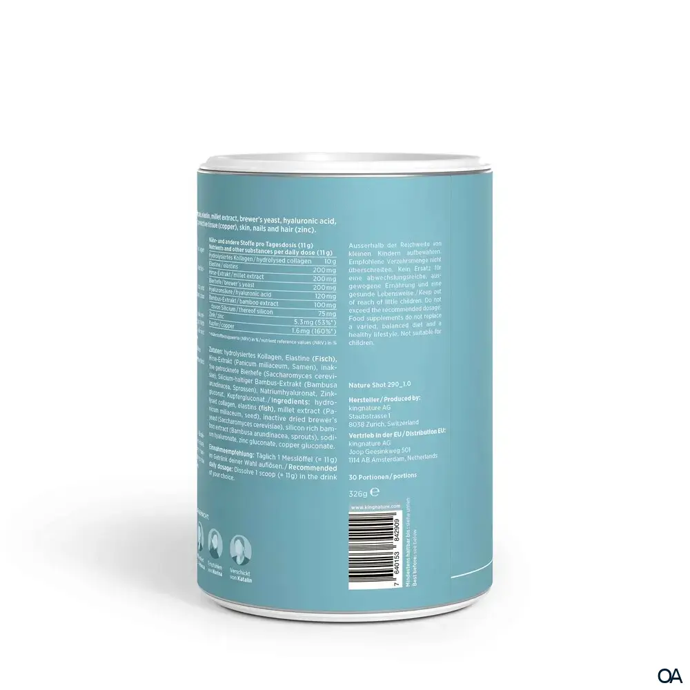 Kingnature Collagen Vida Pulver