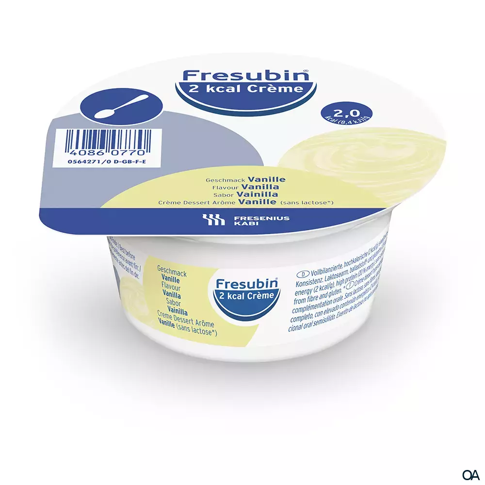 Fresubin® 2 kcal Crème Vanille 125 g Fresubin® 2 kcal Crème Vanille 125 g