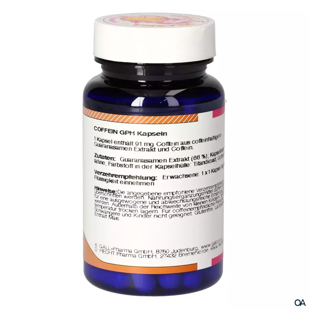 Gall Pharma Coffein Kapseln