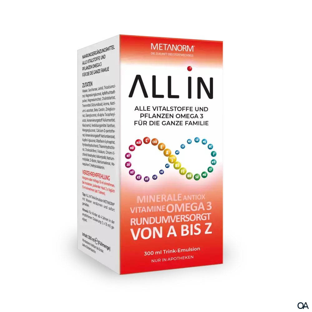 METANORM® ALL IN Trink Emulsion - Orange