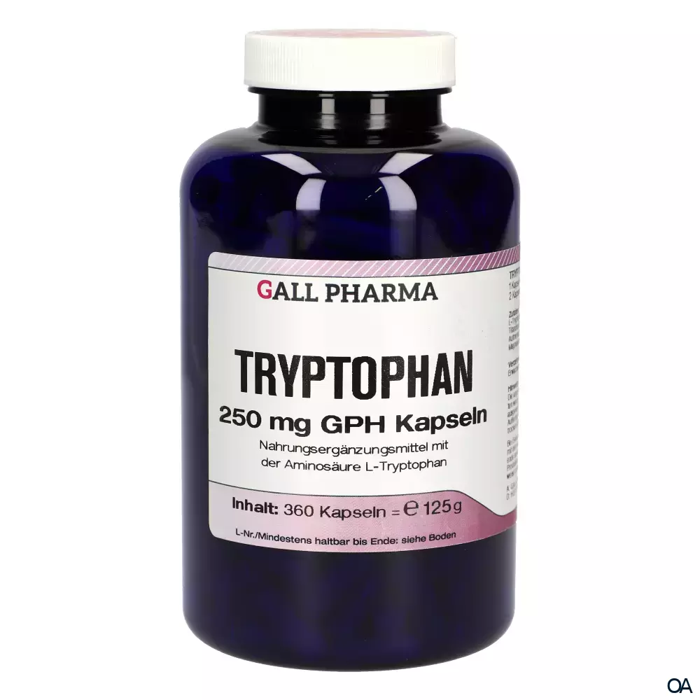 Gall Pharma Tryptophan 250 mg Kapseln Gall Pharma Tryptophan 250 mg Kapseln