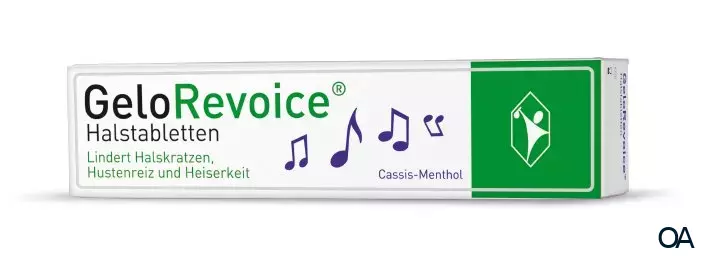 GeloRevoice® Halstabletten Cassis-Menthol GeloRevoice® Halstabletten Cassis-Menthol