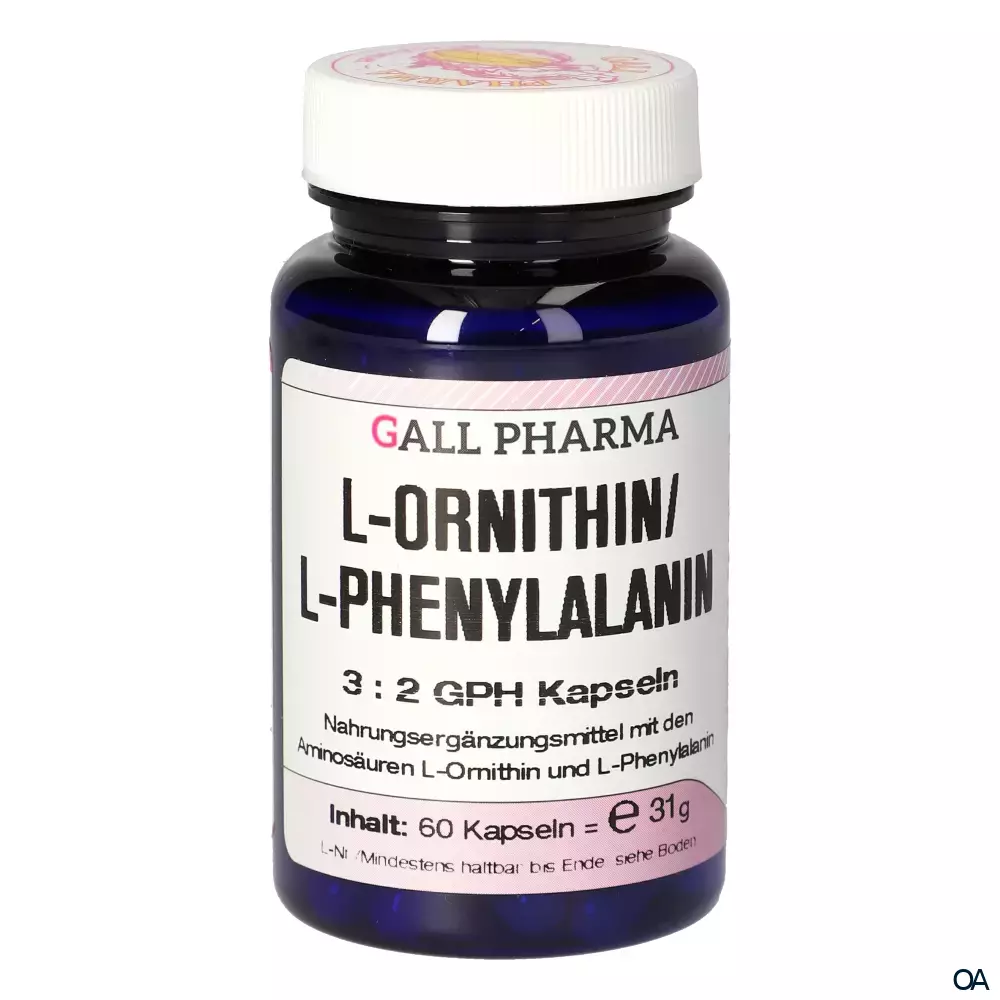 Gall Pharma L-Ornithin/L-Phenylalanin 3:2 Kapseln