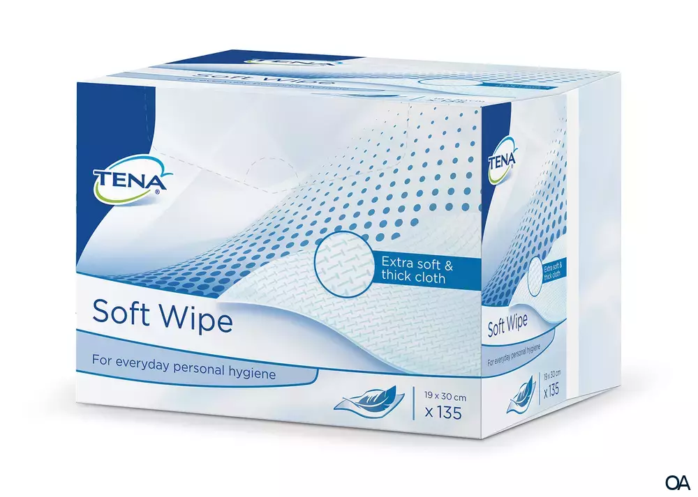 TENA ProSkin Soft Wipes 19x30cm
