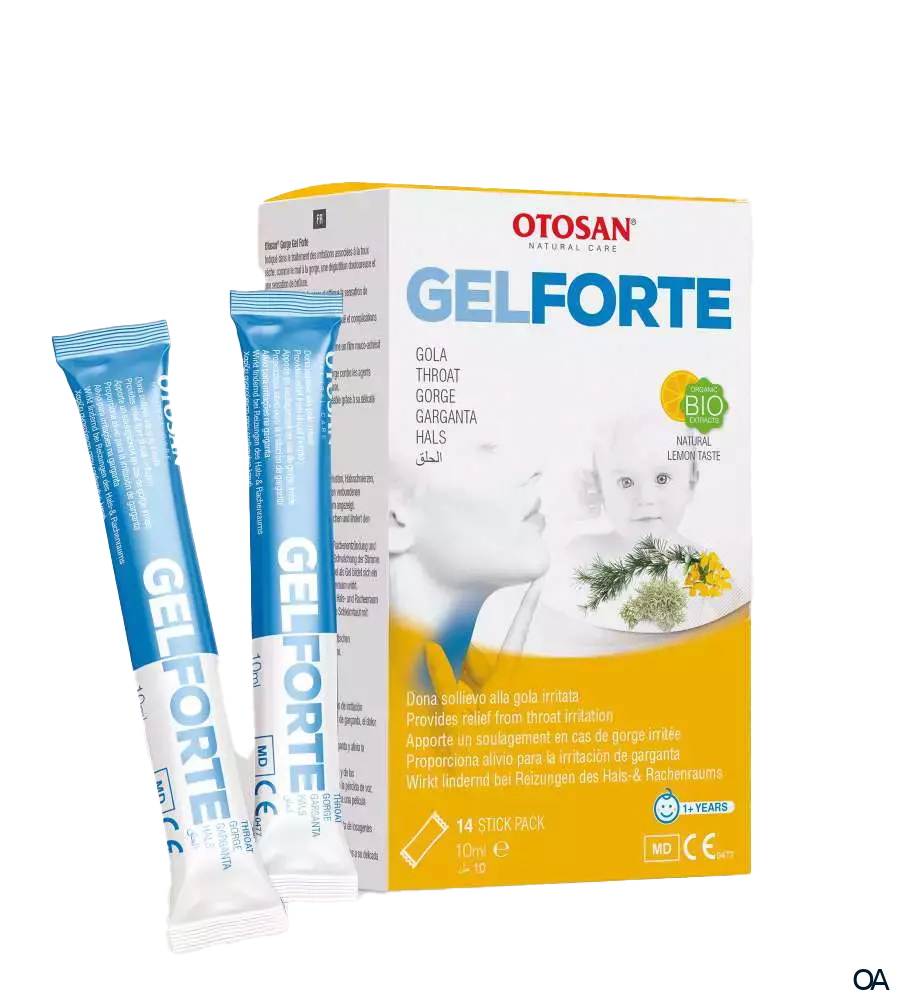 Otosan® Otosan Halsgel Forte Sticks 10 ml Otosan® Otosan Halsgel Forte Sticks 10 ml