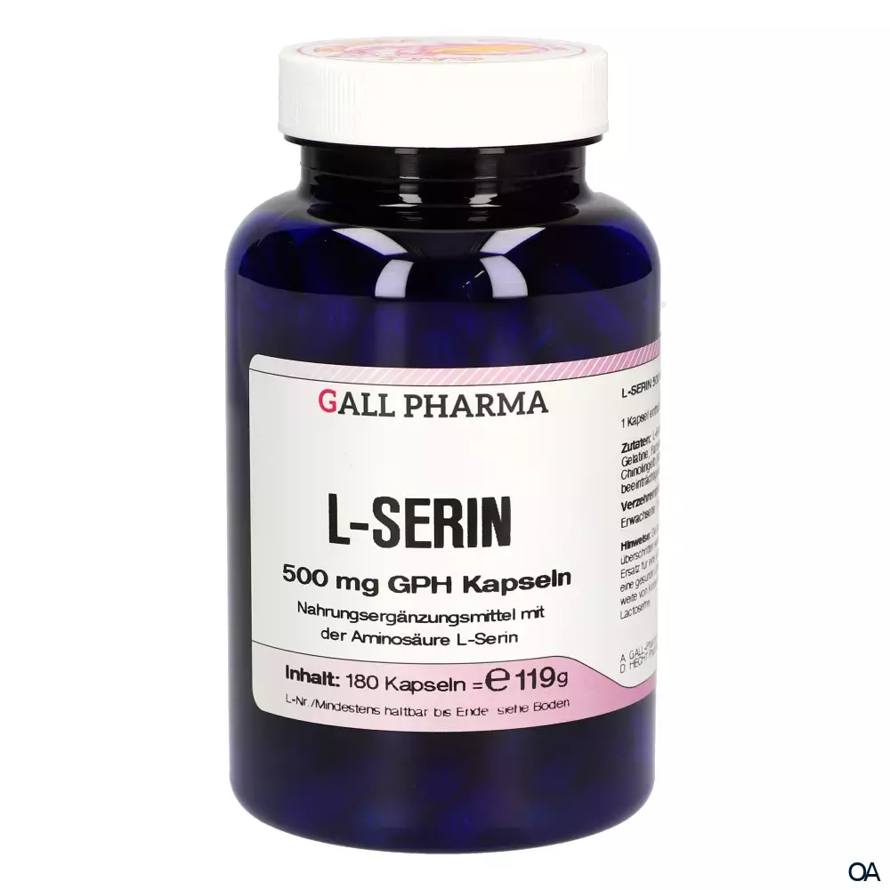 Gall Phrama L-Serin 500 mg Kapseln