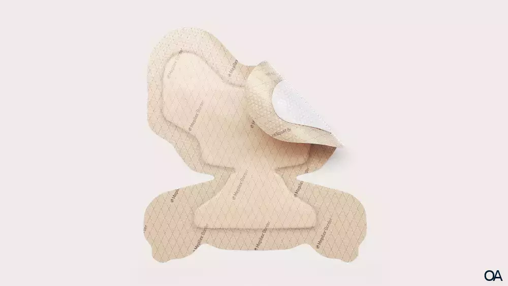 Mepilex® Border Heel Schaumverband 22 x 23 cm Mepilex® Border Heel Schaumverband 22 x 23 cm