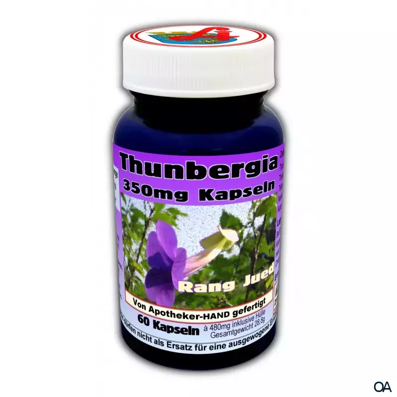 Thunbergia 350 mg Extrakt Kapseln Thunbergia 350 mg Extrakt Kapseln