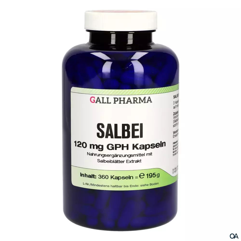 Gall Pharma Salbei 120 mg Kapseln