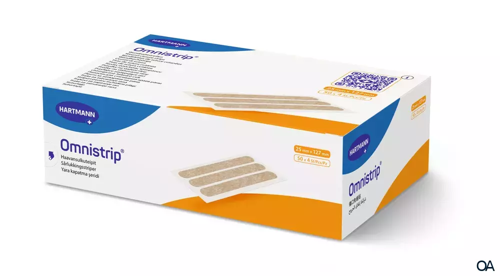 Omnistrip® Wundnahtstreifen steril, 25 x 127 mm Omnistrip® Wundnahtstreifen steril, 25 x 127 mm