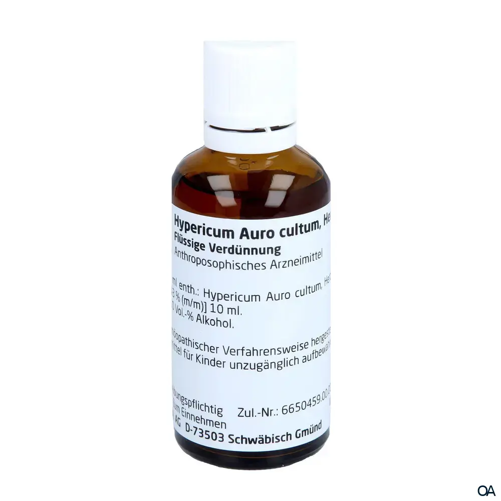 Weleda Hypericum Auro cultum, Herba D2 Flüssige Verdünnung