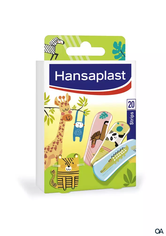 Hansaplast Kids Pflaster Wilde Tiere Hansaplast Kids Pflaster Wilde Tiere