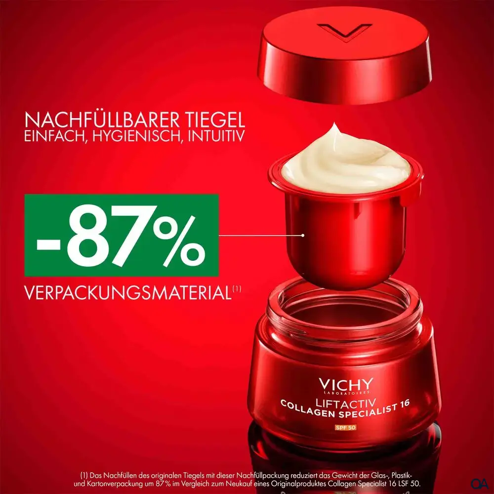 Vichy Liftactiv Collagen Specialist 16 LSF 50 Creme - Nachfüllung Vichy Liftactiv Collagen Specialist 16 LSF 50 Creme - Nachfüllung