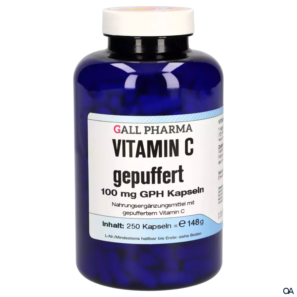 Gall Pharma Vitamin C gepuffert 100 mg Kapseln