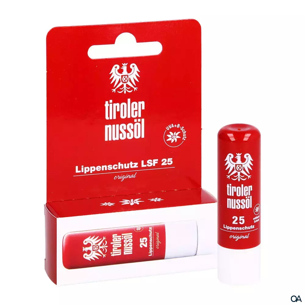 Tiroler Nussöl Original Lippenschutz Stift LSF 25 Tiroler Nussöl Original Lippenschutz Stift LSF 25