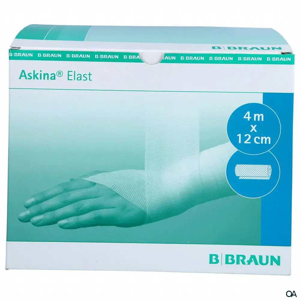 Askina® Elast Elastische Fixierbinde, 12 cm x 4 m