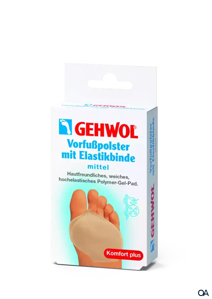 GEHWOL® Vorfußpolster mit Elastikbinde, mittel