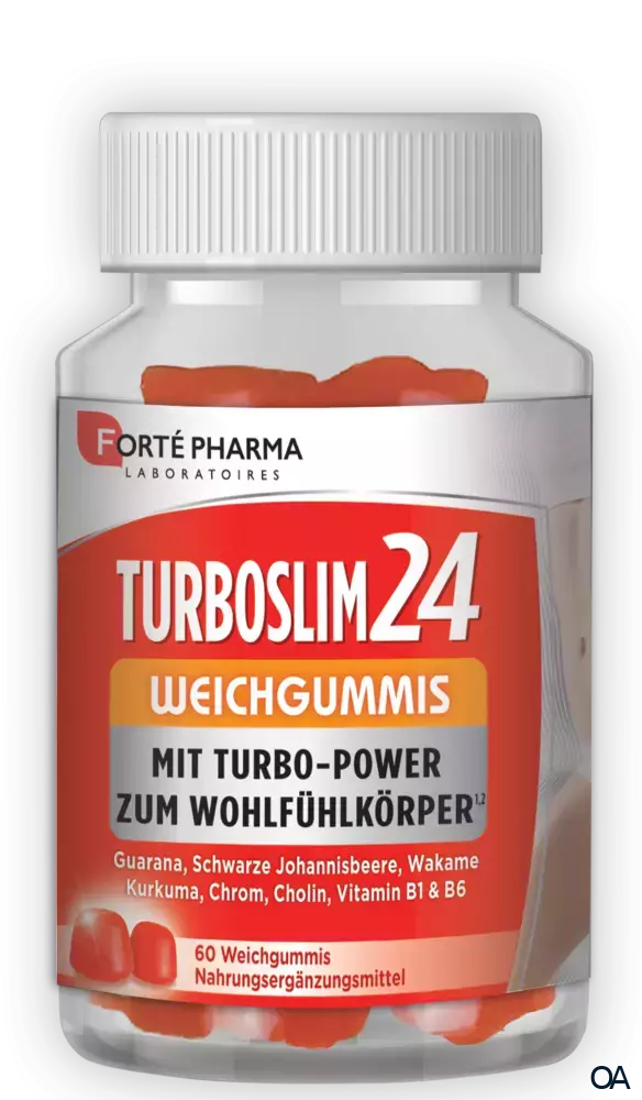 FORTÉ PHARMA TurboSlim24 Weichgummis FORTÉ PHARMA TurboSlim24 Weichgummis