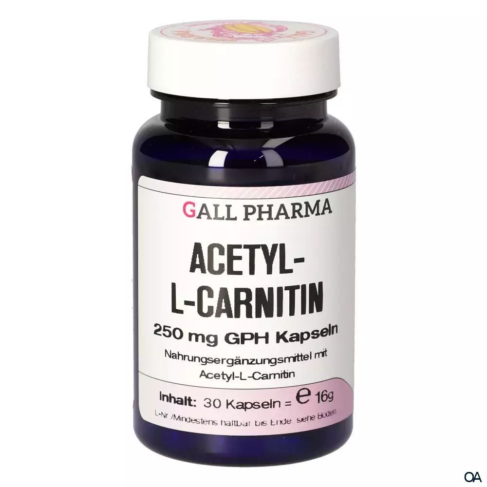 Gall Pharma Acetyl-L-Carnitin 250 mg Kapseln
