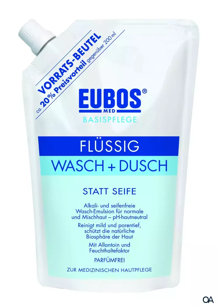 Eubos FLÜSSIG WASCH+DUSCH BLAU Parfümfrei Eubos FLÜSSIG WASCH+DUSCH BLAU Parfümfrei