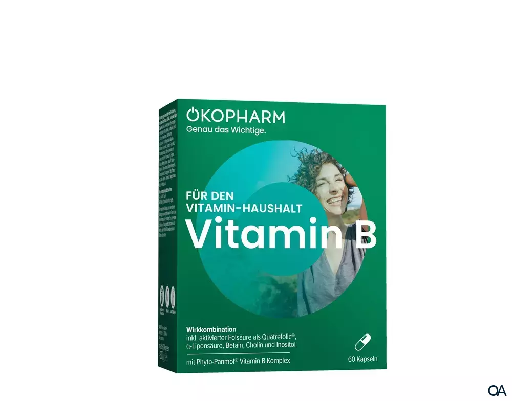 Ökopharm® Für den Vitamin-Haushalt Vitamin B Kapseln Ökopharm® Für den Vitamin-Haushalt Vitamin B Kapseln