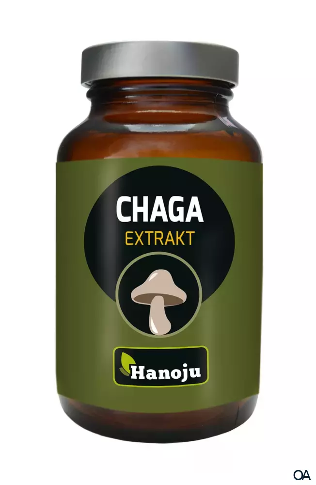 Hanoju Chaga Pilz Extrakt 400mg Hanoju Chaga Pilz Extrakt 400mg