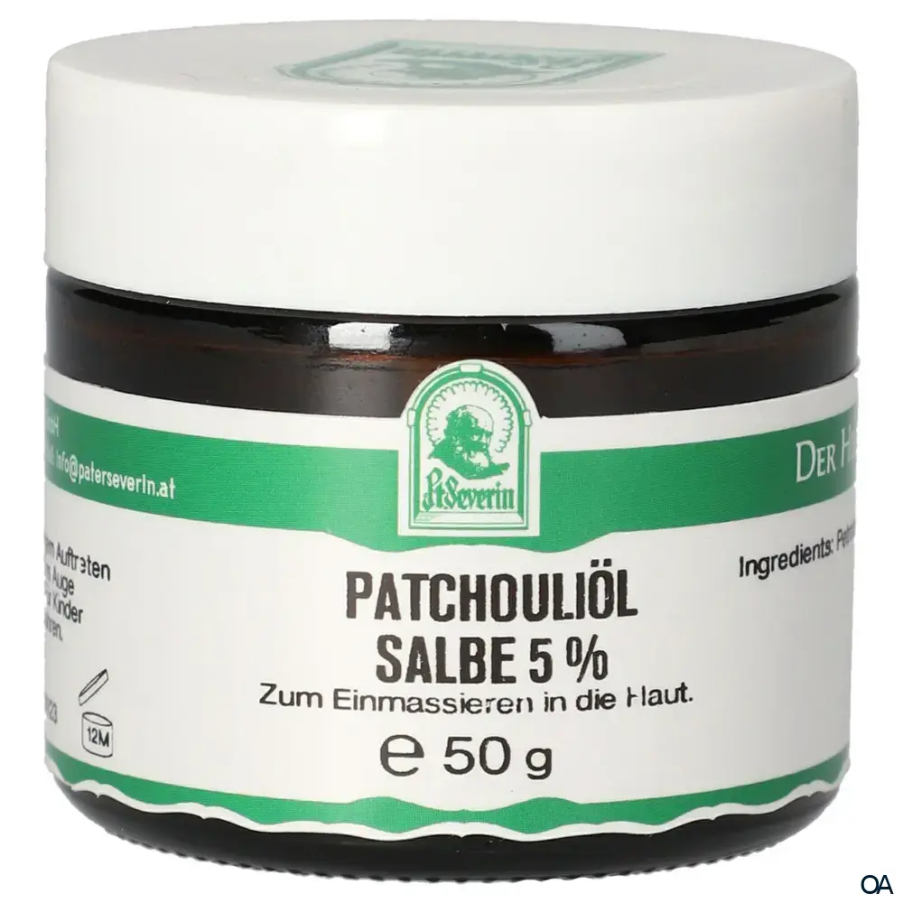 Pater Severin Patchouliöl Salbe 5%