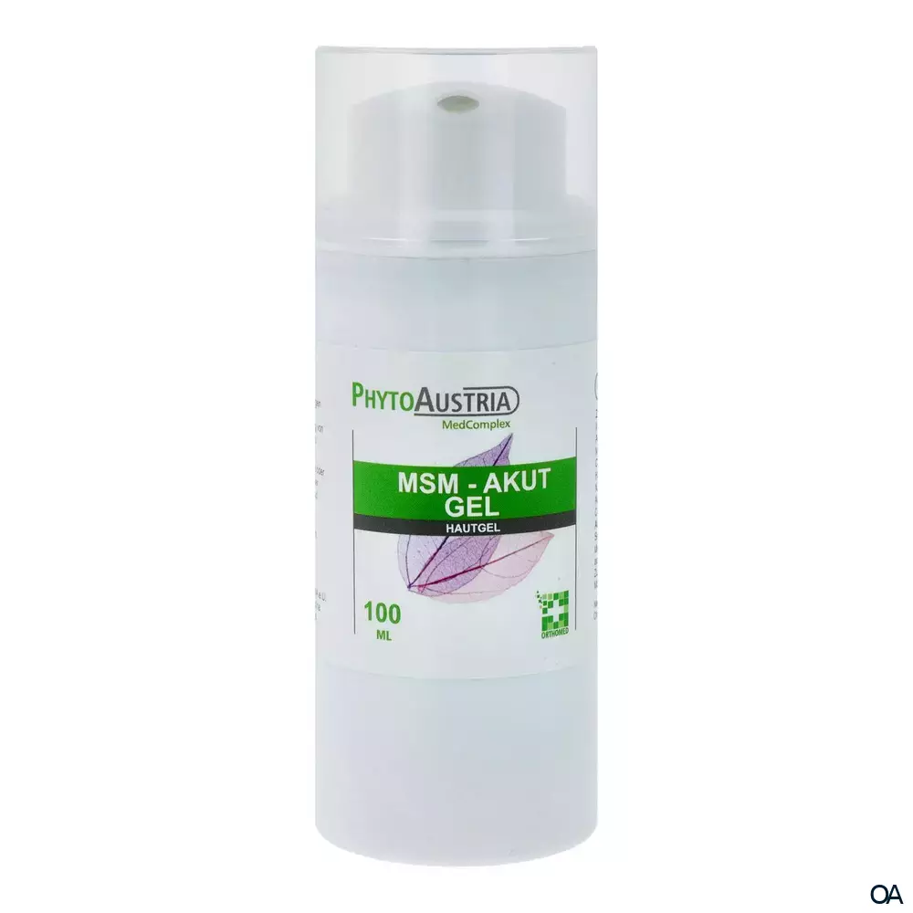 PhytoAustria MSM-Akut Gel PhytoAustria MSM-Akut Gel