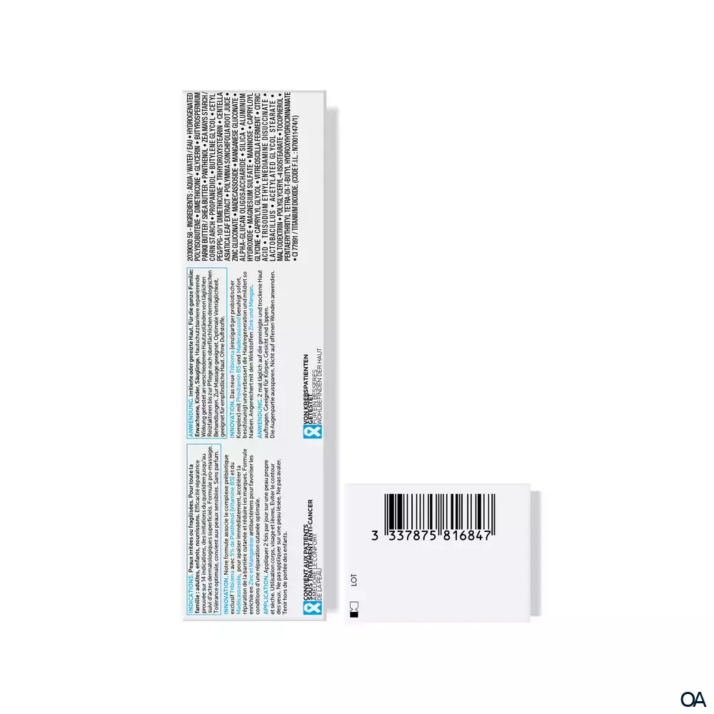 La Roche Posay Cicaplast Baume B5+ Salbe