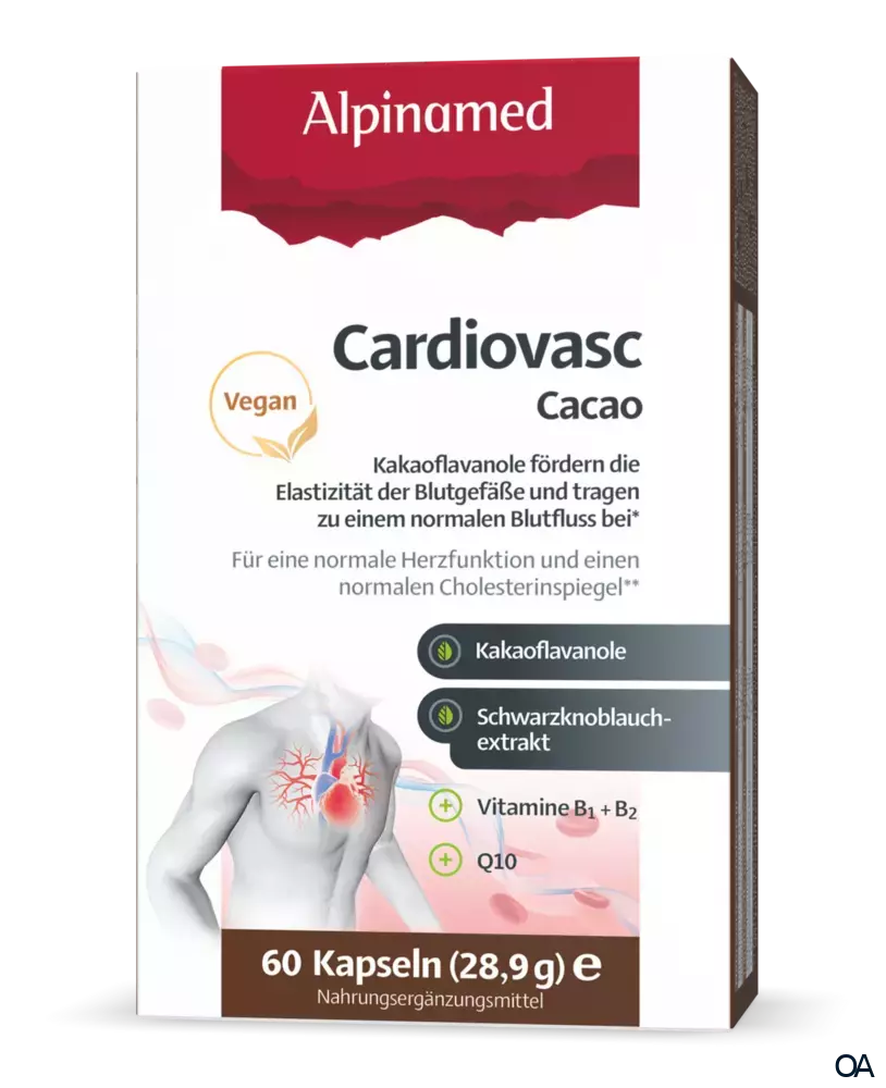 Alpinamed® Cardiovasc Cacao Kapseln Alpinamed® Cardiovasc Cacao Kapseln